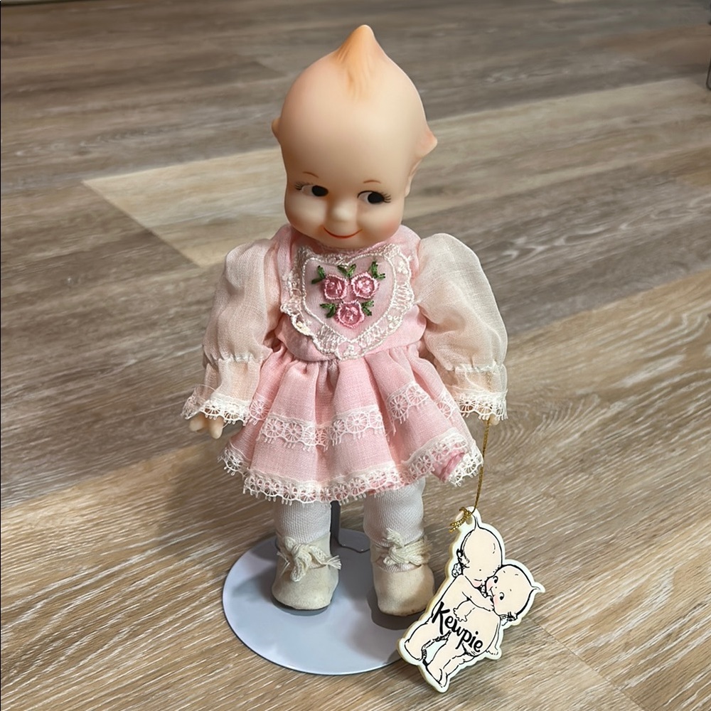 Vintage Jesco Kewpie Doll Rose Dress